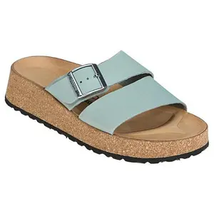 Papillio by Birkenstock Almina Nubuck Leather Platform Sandal