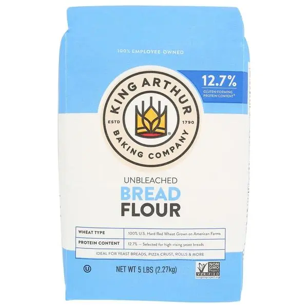 King Arthur Bread Flour, Unbleached, 5 lb (Pack of 1)