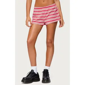 Edikted Women's Glennon Striped Shorts