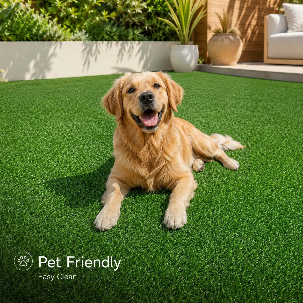 Designed to Last Up to 10 Years – 7 FT x 16 FT Artificial Grass Turf, 0.79 in Thick Dense Spring Grass, Realistic Synthetic Lawn for Dogs, Backyard, Patio, Balcony and Outdoor Landscaping, Pet-Friendly, Low Maintenance, No Mowing
