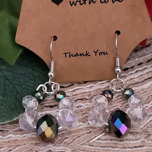 handmade wire wrapped earrings