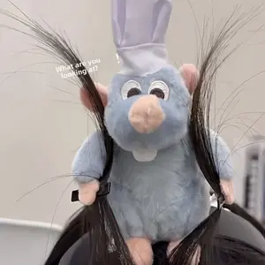 Cute Mouse King Hair Band, Funny Ugly Adorable Headband, Festival Party Accessory, Holiday Hair Decor, Model Xinghao, Hairstyles