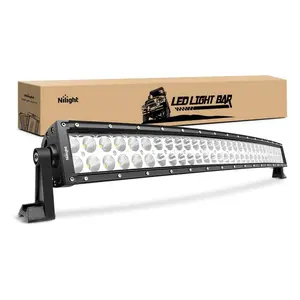 Nilight 32" 180W Spot Flood Combo High Power LED Driving Lamp LED Light Bar Off Road Fog Driving Work Lights for SUV Boat Jeep Lamp