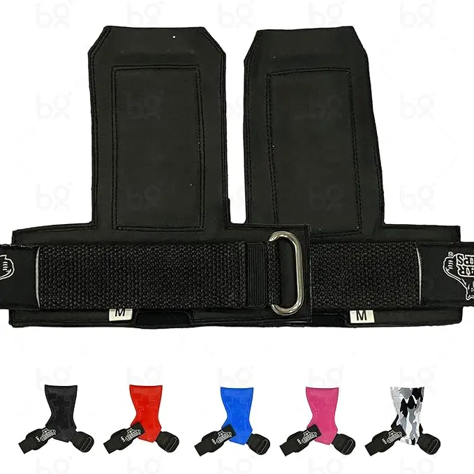 Workout Grips With Wrist Straps Workout Grips With Wrist Straps