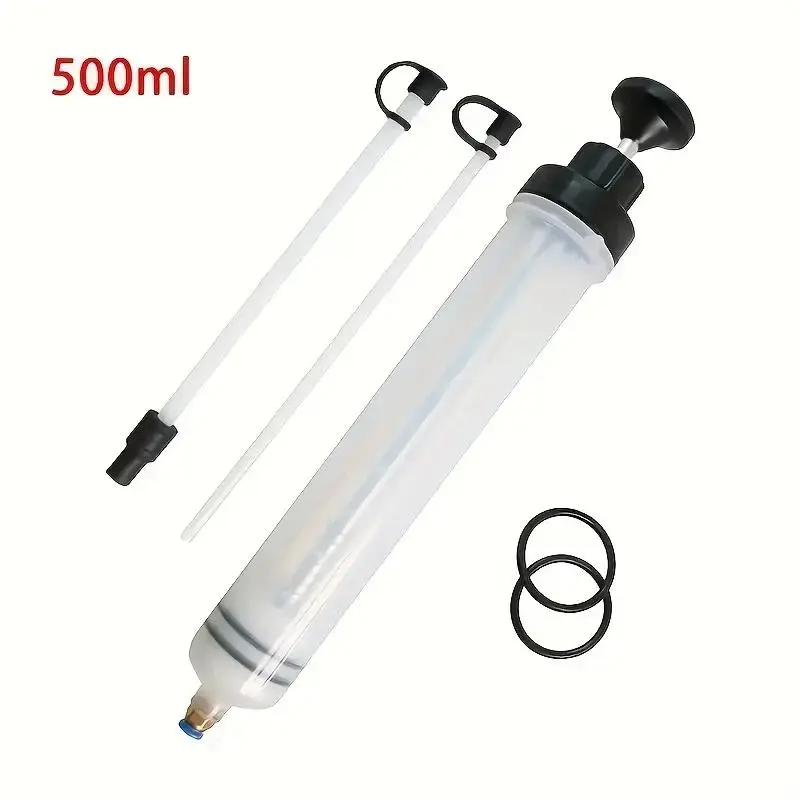 Manual Oil Extractor Syringe for Auto Repair, Hand Pump Gear Oil Replacement Tool, Versatile Transmission Fluid Change Device