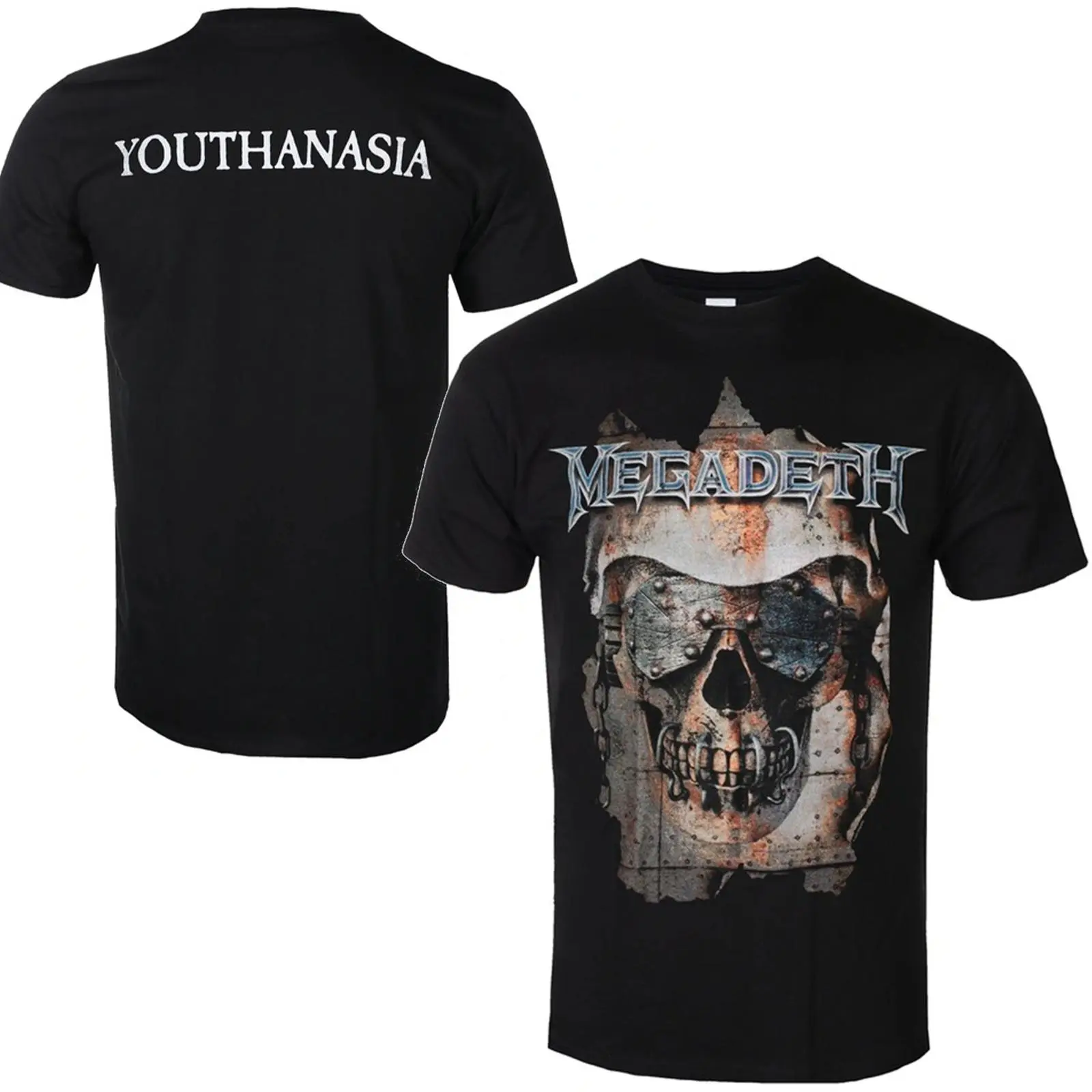 Megadeth Vintage Graphic T-Shirt, Thrash Metal Band Tee, Heavy Metal Fan Shirt, Retro Rock Music Gift