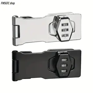 Solid iron mechanical combination lock adopts rotary keyless structure, sturdy and durable. It offers reliable safety protection, suitable for installation on home doors, garden fences, mailboxes, bathrooms and pet doors.