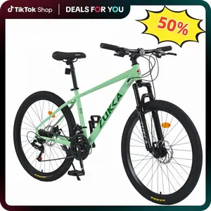 26 Inch Mountain Bike 24 Speed Bicycle for Men Women Suspension Fork Kenda Tires All Terrain MTB for Trail Off Road Riding Durable Outdoor Cycling Fitness Bike Setup tall