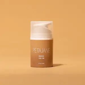 Gradual Face Tan - Non-Sticky, Streak-Free, Paraben & Phthalate Free, Fragrance Free, Non Comedogenic, Cruelty-Free & Vegan Sunless Tanner Tanning Cream For All Skin Types