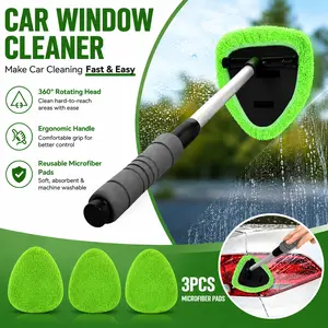 Car Windshield Cleaner Windshield Cleaner Tool Microfiber Windshield Wiper Fluid Tool with Extendable Handle Car Windshield Cleaner Windshield Cleaner Tool Microfiber Windshield Wiper Fluid Tool with Extendable Handle