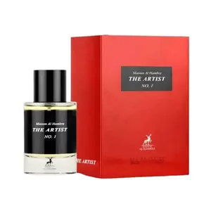 Maison Alhambra Lattafa The Artist No 1 EDP Perfume Unisex 3.4 Fl Oz Liquid with Eau De Parfum Character for All Genders Aromatic Woody Fragrance Arabian Fragrance