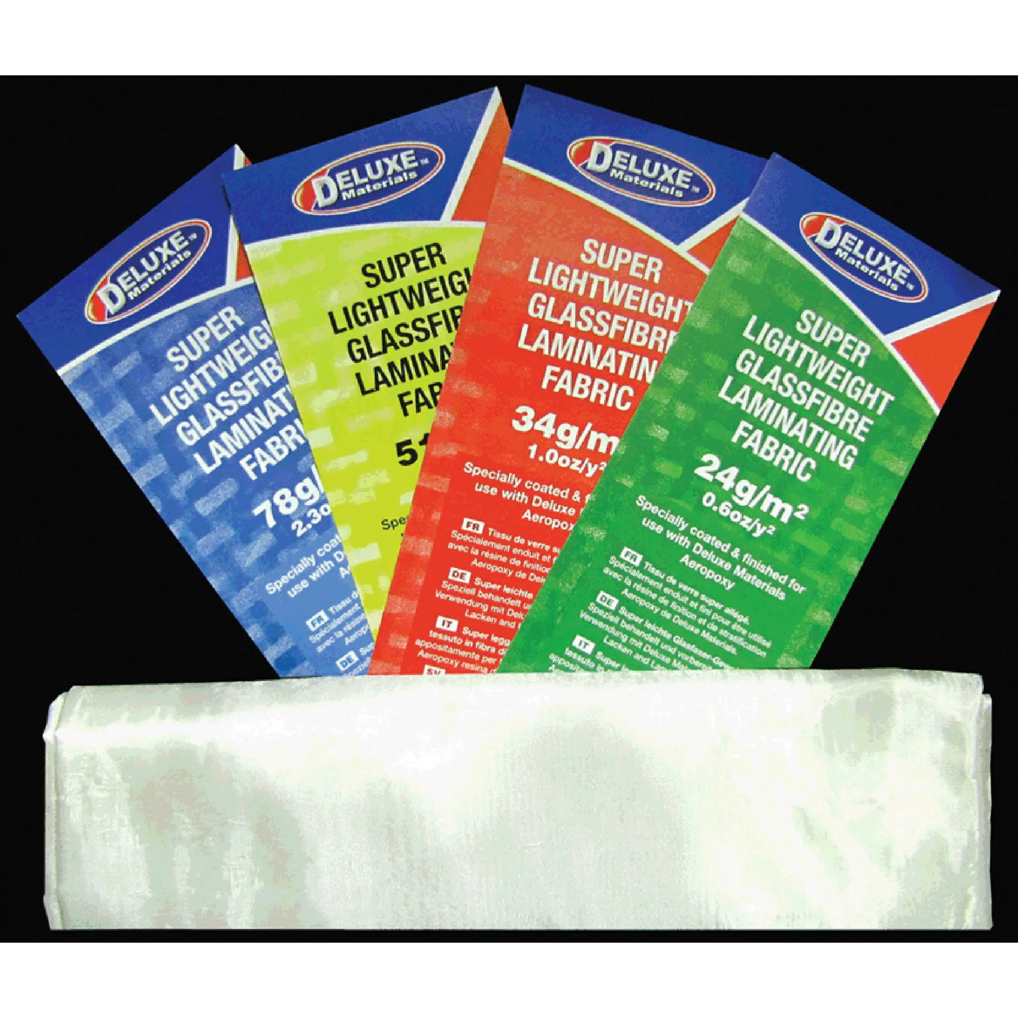 Deluxe Materials Lightweight Fiberglass Cloth – 2.0 oz, 1 Sq Meter | DLMBD14