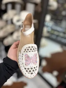 butterfly stitched huarache