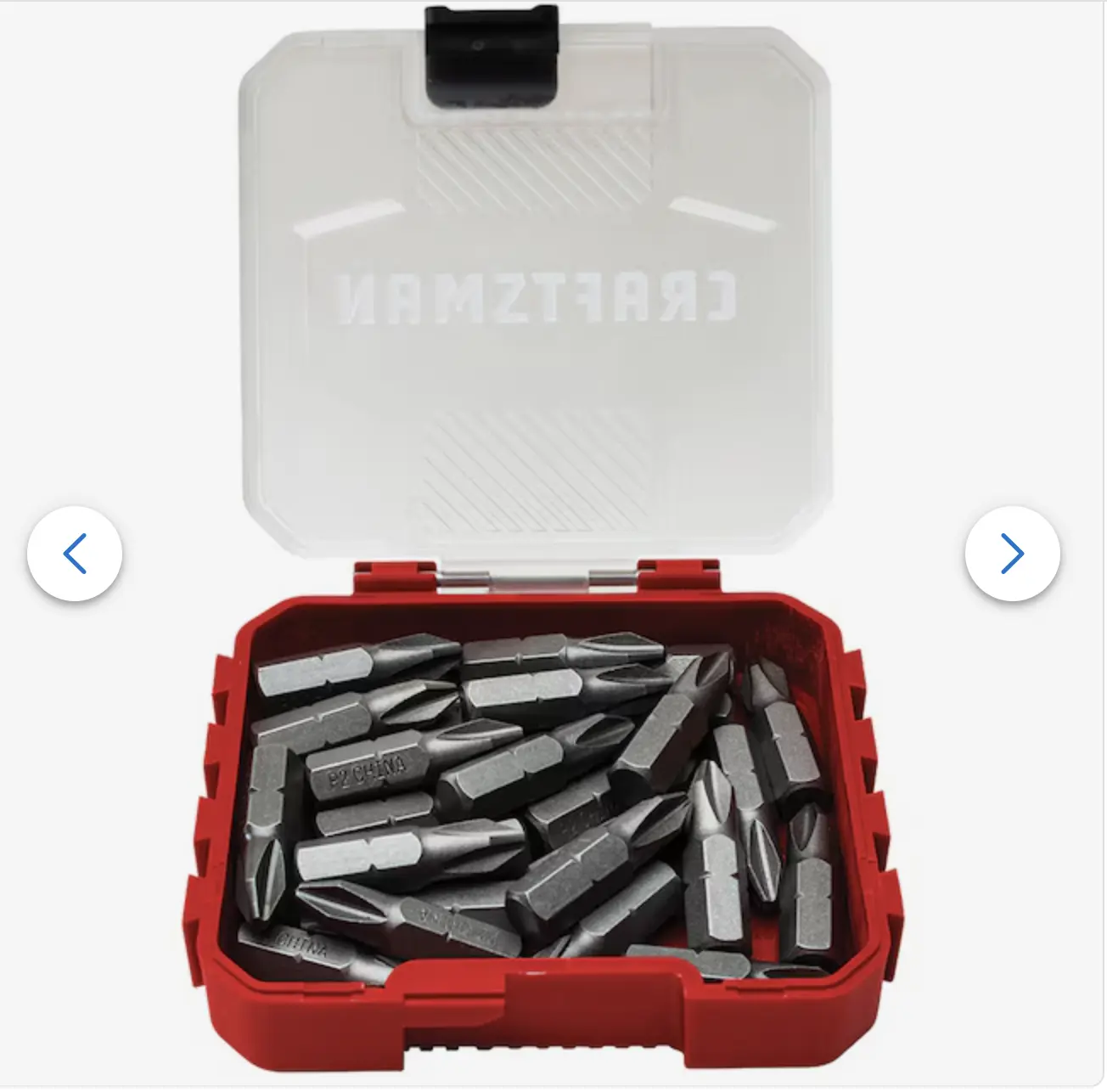 CRAFTSMAN 1-in #2 Phillips Screwdriver Bit (30-Piece) CMAF121PH230