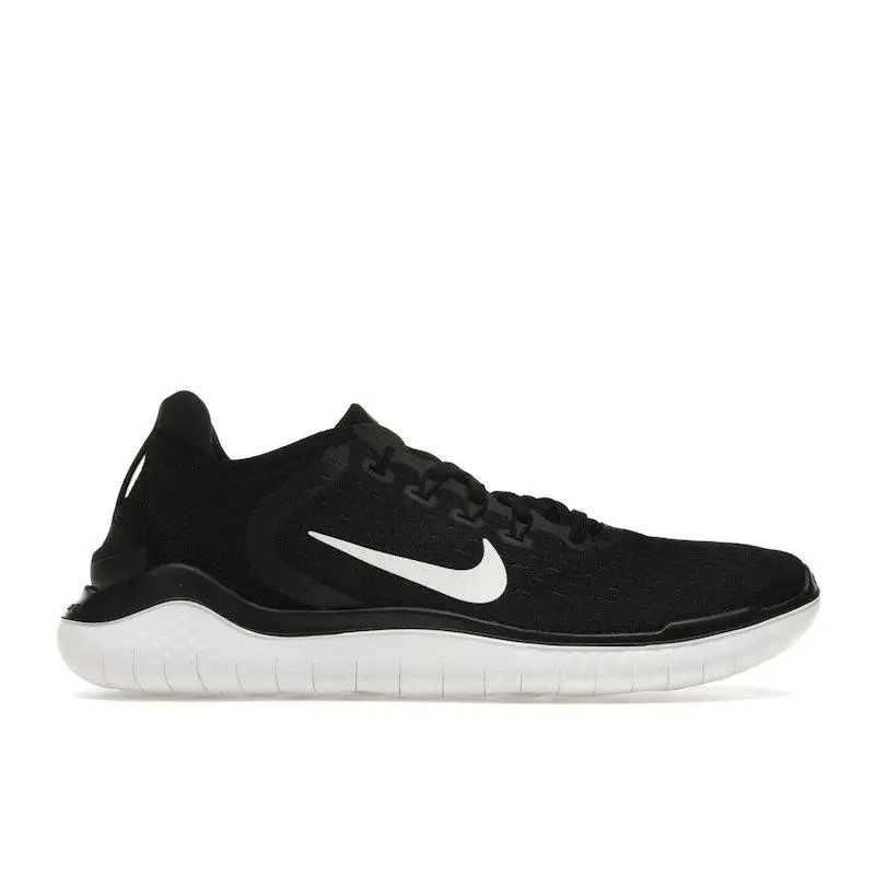 Nike Women's Free RN 2018 Black White, from StockX