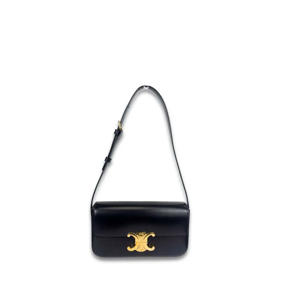 Pre-owned Celine Leather Shoulder Bags Claude Shoulder Bag
