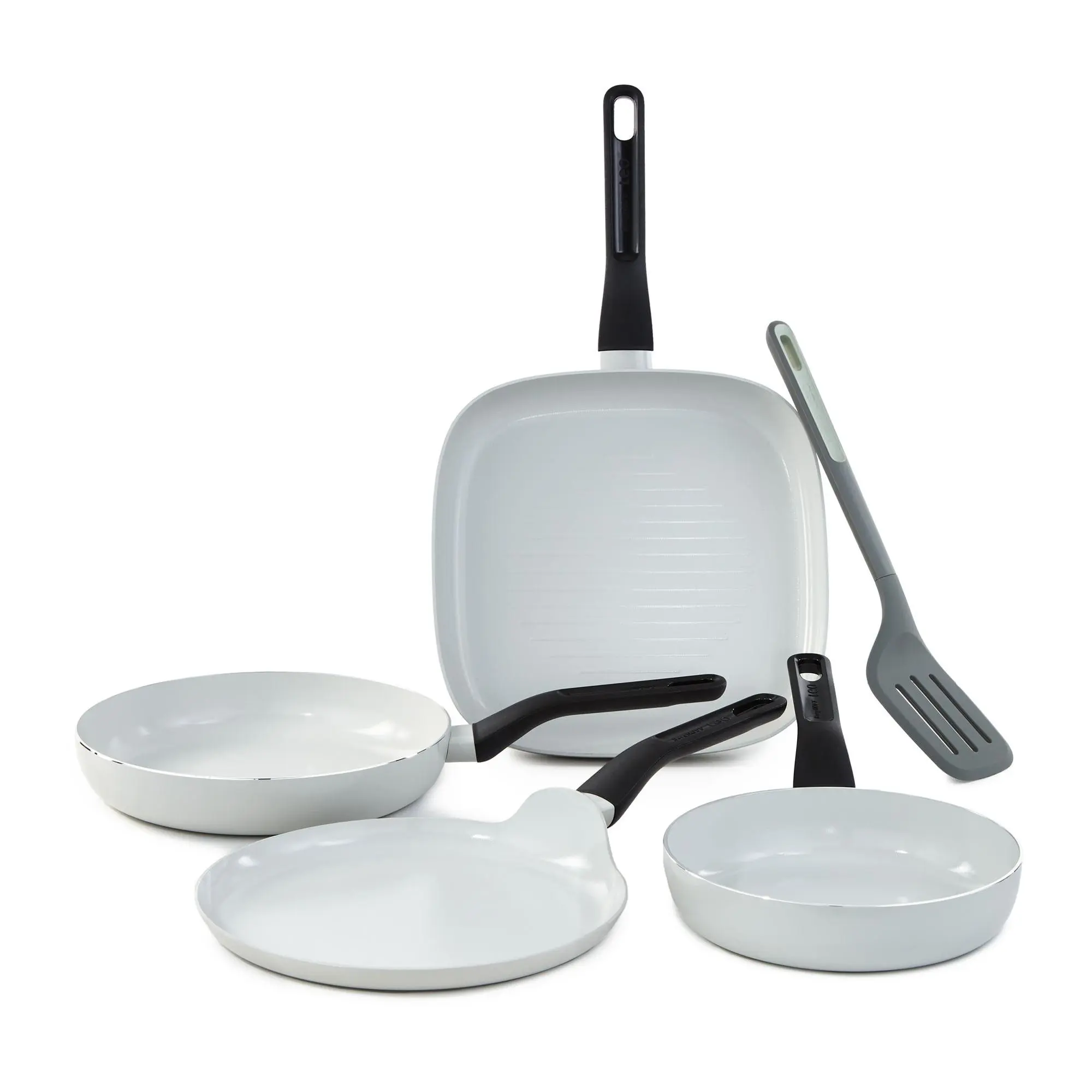 BergHOFF Leo Glints 5-Piece Ceramic Nonstick Cookware Set