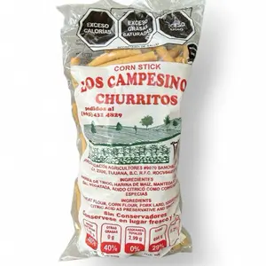 - Corn Sticks with Wheat Flour, Corn Flour, Pork Lard, and Additives, 2.99g per Serving