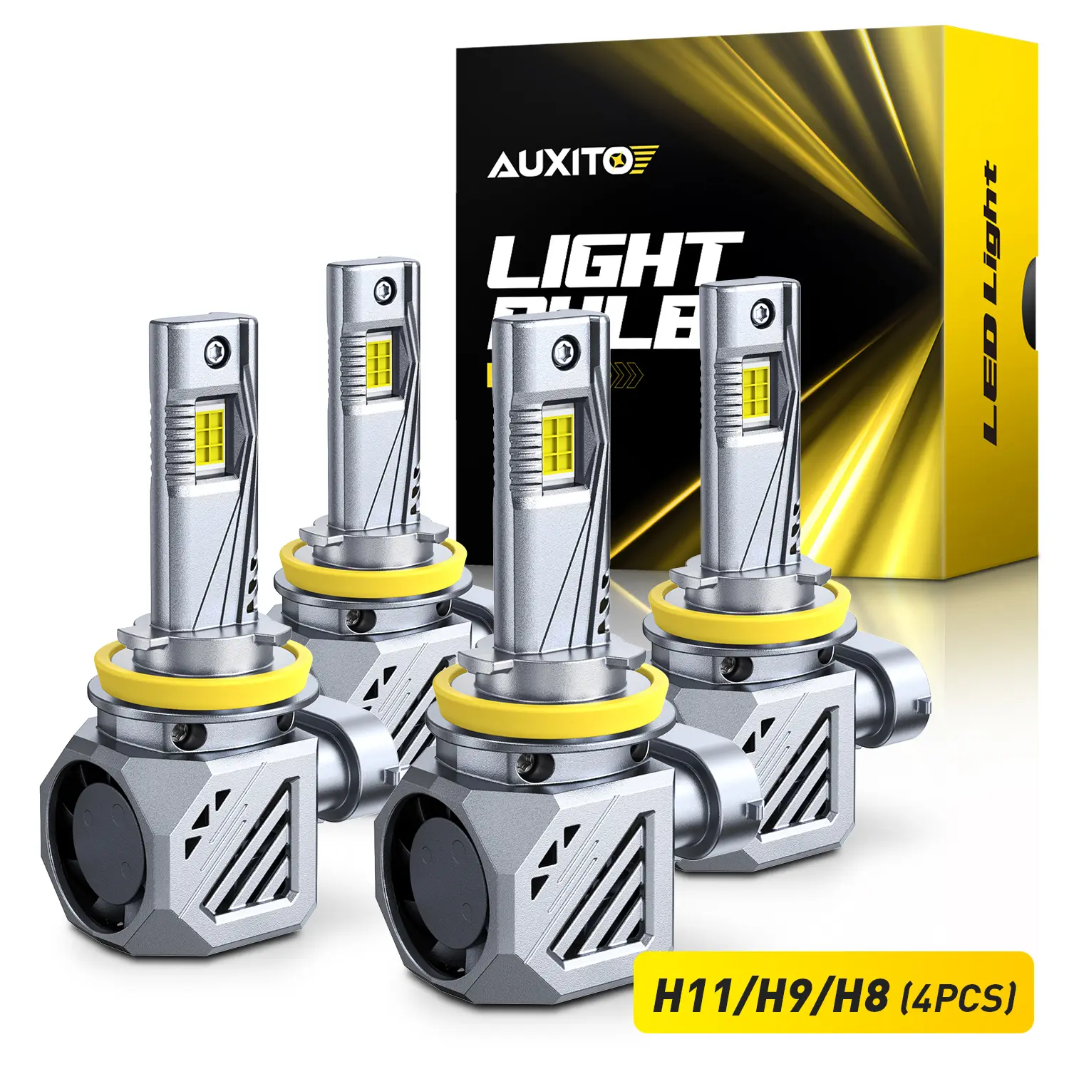 【ULTRA HEADLIGHT】For 2011-2019 Dodge Grand Caravan LED Headlight Bulbs -H11 High Beam/ Low Beam Bulbs,,58000LM 6500K Cool White,70,000Hrs Long Service Life with Cooling Fans,No error,CANBUS Ready,No Flickering, Plug and Play