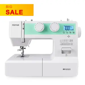FEIYUE FYe320 Sewing Machine — Servo Motor, Speed Control, Auto Threader, 25 Stitches, Portable