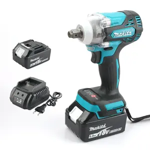 Makita 18V DTW300 Brushless Lithiumion Cordless Impact Wrench-1/2 Inch High Torque, 4 speed Variable,Driver Tools Oxford toolkit