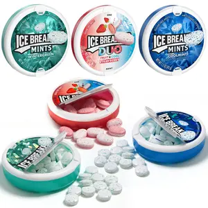 Ice Breakrs Hard Candy Variety Pack, Ultimate Sugar Free Mints, 6 Pack 2 of Each Flavor Includes wintergreen, coolmint, DUO strawberry, ice Breakrs mints Variety Pack for Fresh Breath