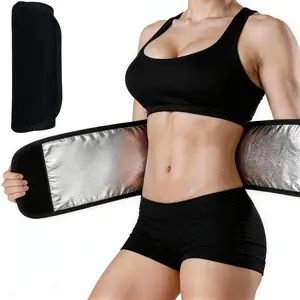 Sweat Belt Unisex Sweat Waist Trainer,Sports Waist Trainer,Comfortable Sweat Belt,High Intensity Training and Gym Wotkouts,Sports & Outdoor Accessories Exercise Waistband Workout Waistband