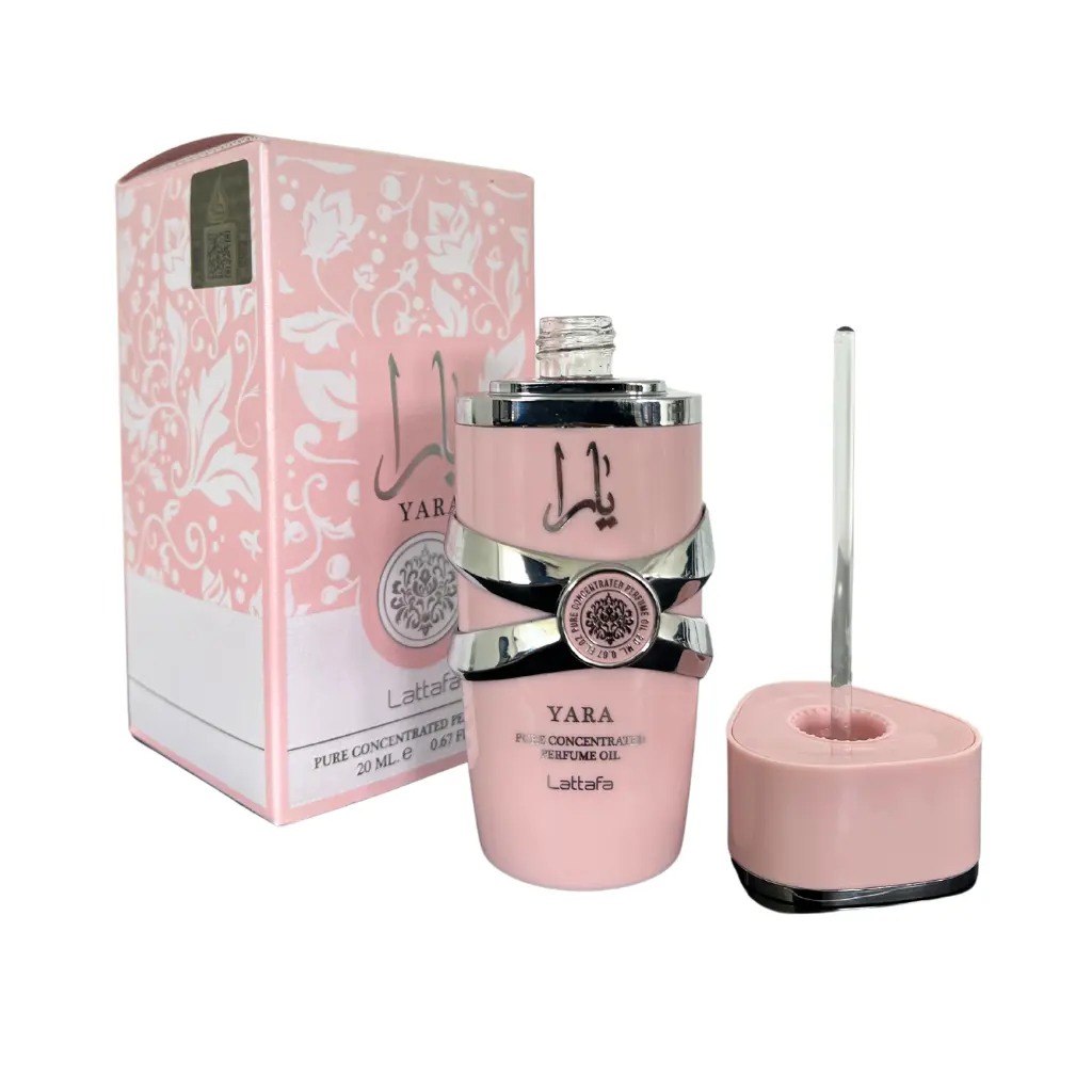 Lattafa | Yara | Women's Fragrance | 20 ML 0.68 OZ | Concentrated Oil | Tangerine - Heliotrope & Orchid