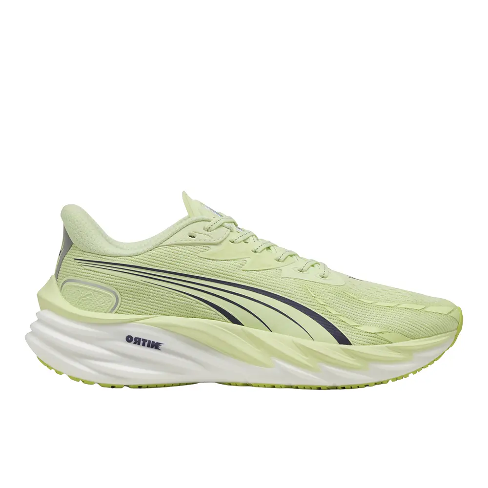 PUMA Mens Velocity Nitro 4 Running Sneakers Shoes - Yellow