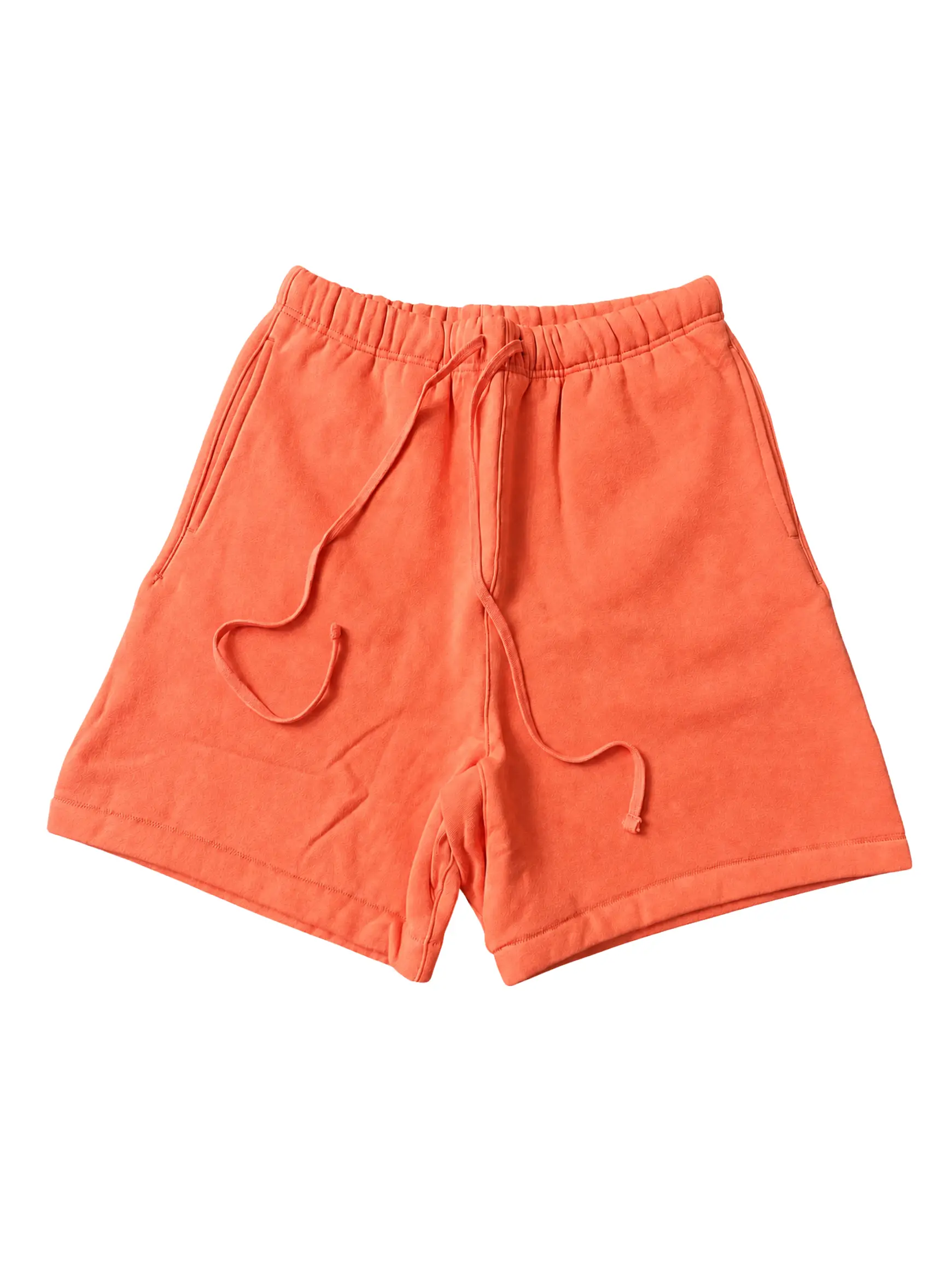 Unisex Oversized Fleece Sweat Shorts with Pockets, Drawstring Elastic Waist Baggy Lounge Gym Athletic Shorts for Men and Women
