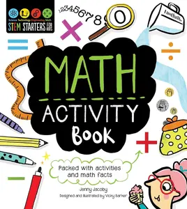USED Book - Stem Starters for Kids Math Activity Book: Packed with Activities and Math Facts by Jacoby, Jenny (Paperback) - english