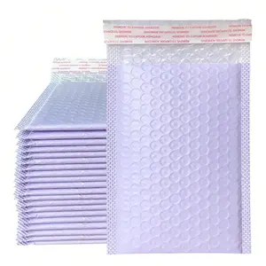 10pcs Metal Bubble Envelopes, Holographic Bubble Envelopes, Polyethylene Bubble Envelopes, Waterproof Self-Sealing Shipping Bags, Bubble Mailers
