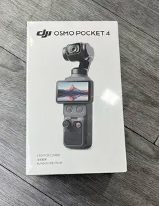 DJI Osmo Pocket 4 Gimbal Camera - 6K Resolution, Essential Combo/Creator Combo with Included Accessories