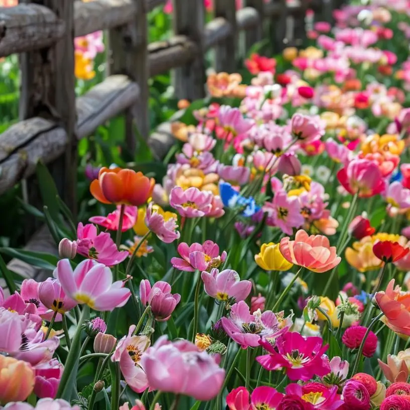2000 Pcs Bulk Pollinator Wild Flowers Seeds Mix - Fast-Growing, Colorful, Lightweight, Low-Fuss Garden Plant Seeds | Ideal for Bee & Hummingbird Gardens, Grow-at-Home Garden Supplies