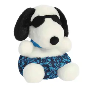 Peanuts Adorable Palm Pals Surfer Snoopy 5 inch Mini Soft Plush Collectable Stuffed Animal