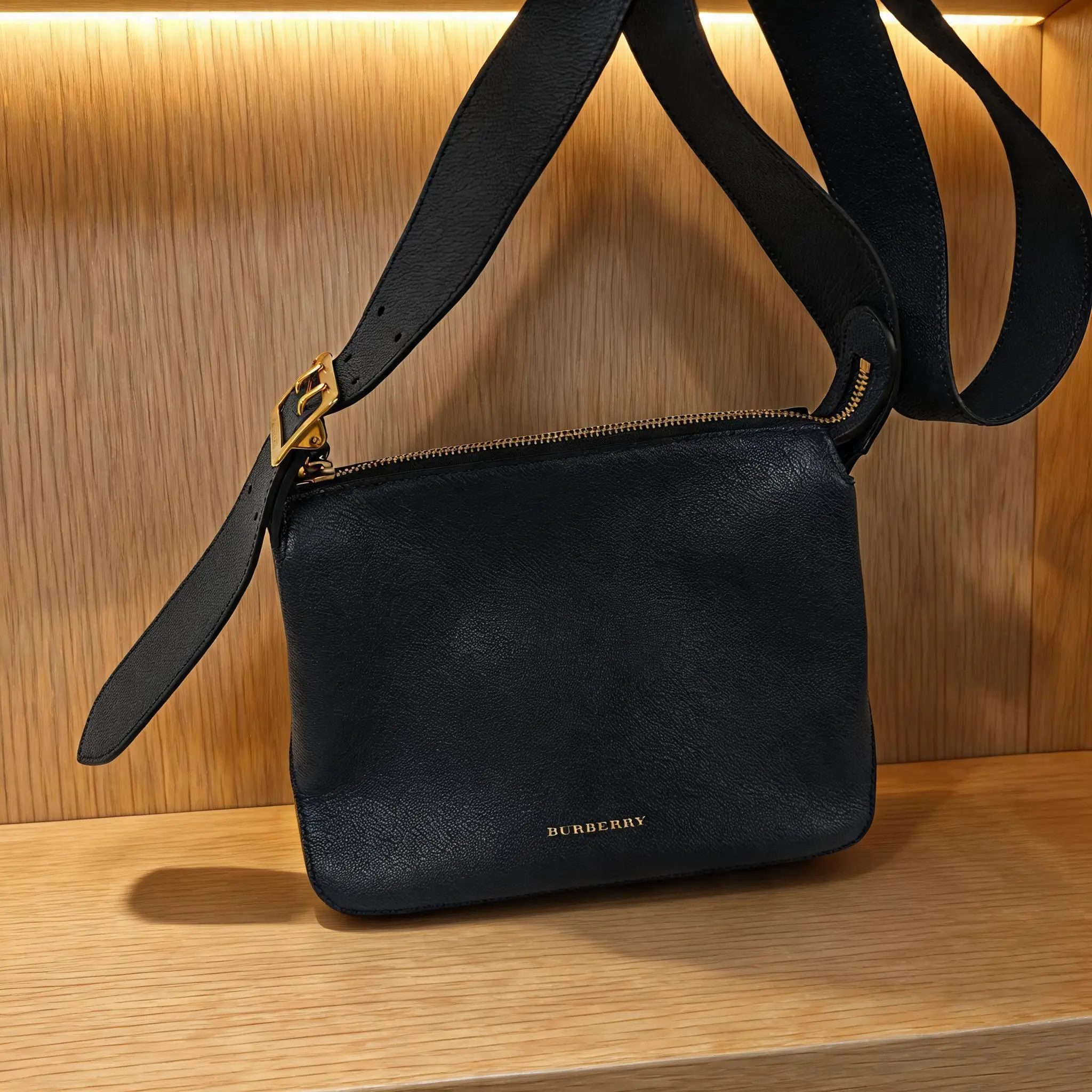 Pre-owned BURBERRY Leather Shoulder Bag C0806227318