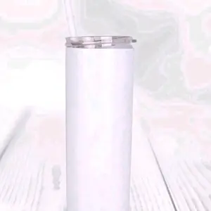 5 pack Includes (5) 20 oz Stainless Steel Skinny Tumblers- Pick your images in the live; Includes lid and Straw Bottle Drinkware