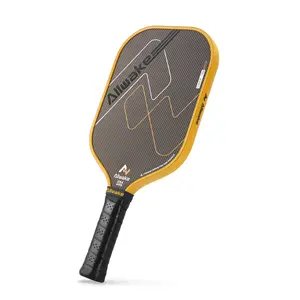 Pickleball Paddles, 3K Titanium Hybrid Carbon Fiber Pickleball Paddles Set, USAPA Approved Elite Control & Power Pickleball Paddle with 16mm Honeycomb Core, Ergo Sweatproof Grip & 360° Edge Protector