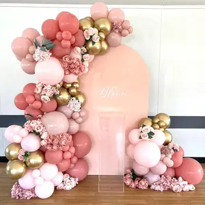 Balloon Garland Arch Kit, 85/90pcs/set Balloon Garland Arch Kit with Tools, Party Decoration Supplies for Wedding Birthday Anniversary Graduation Holiday
