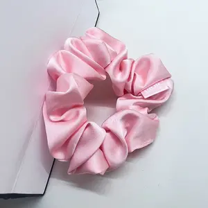 Kalashow Hair Blush Theme Scrunchies Velvet Elastics for Women Pink Bobbles Soft Lovers Scrunchy Classic Gifts for Teenage Girls