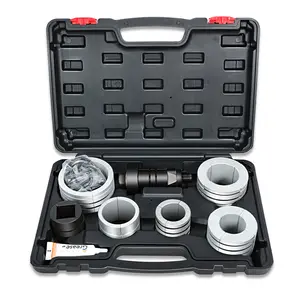 ‎1-5/8 to 4-1/4 Inches Exhaust Pipe Expander Stretcher Tool Set with Rubber Rings for Automotive Car Tail Pipe Tube Repair