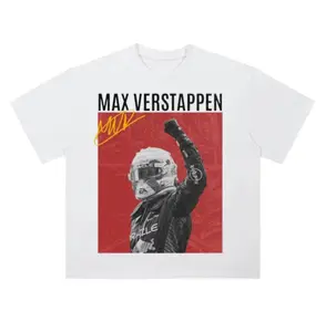 Max Verstappen F1 Heavyweight Shirt, Vintage Red Bull F1 Racing, F1 Retro Graphic Tee Merch, Gift for Verstappen Fan Crewneck Menswear Cotton Fabric, Gift For Him or Her