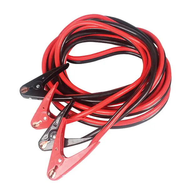 25 ft. 2 Gauge 600A Booster Cables