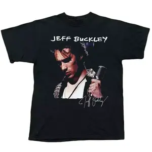 Jeff Buckley Grace Music Cotton Black T-Shirt classic style