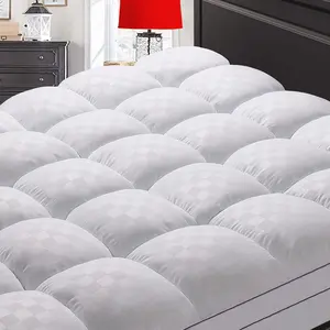 Mattress Topper Full,Extra Thick Mattress Pad Cover for  ,Cooling Mattress Protector with 8-21 Inch Deep Pocket,Overfilled Down Alternative Filling