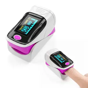 Pink Portable Fingertip Pulse Oximeter | One-Touch Measurement | HD Display | Auto On/Off | Compact & Lightweight | For All Ages | Home, Sports & Travel Use | Includes Lanyard | Ideal Mother’s Day Gift for On-the-Go Users