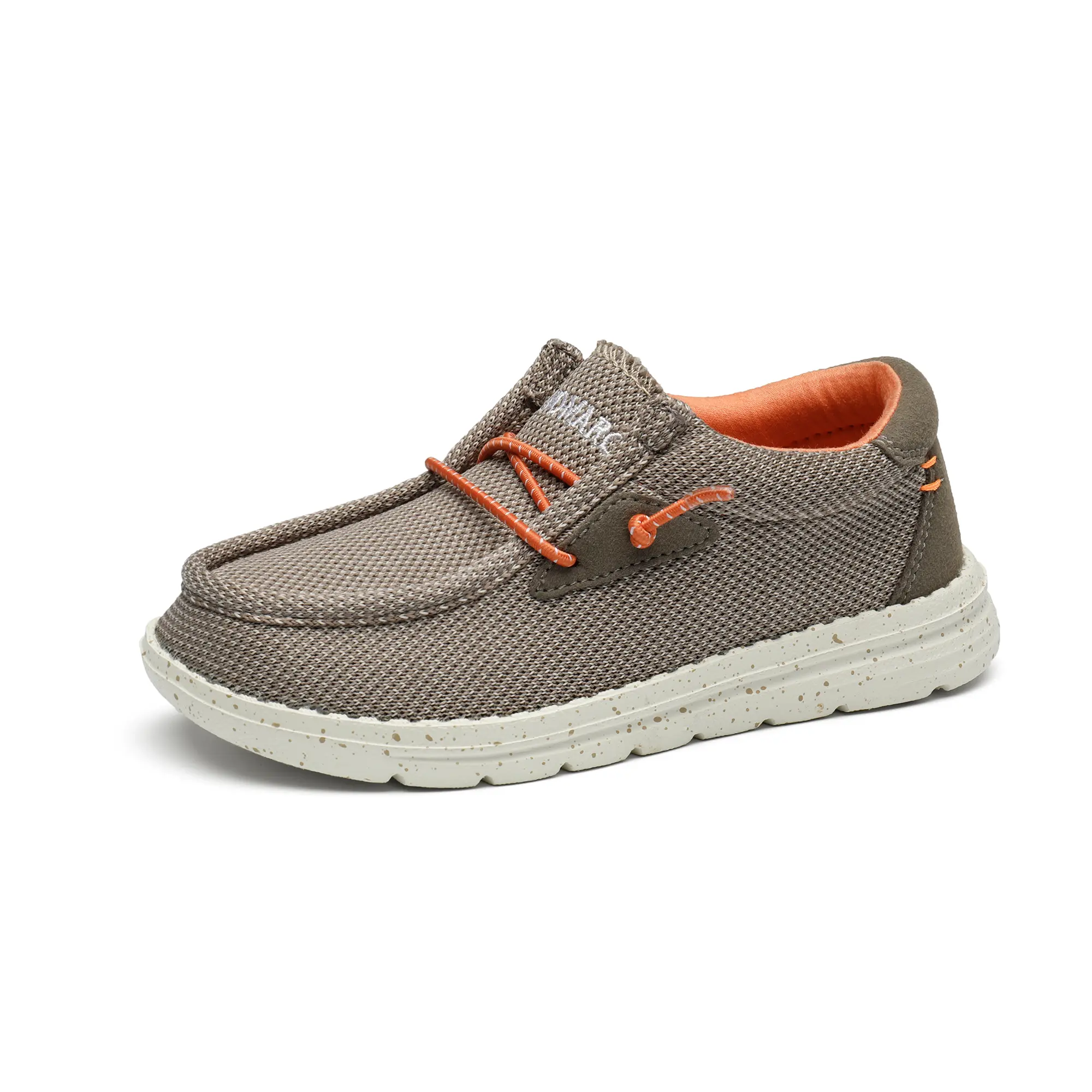 Dream Pairs Girls' Easy Slip-On Loafers - Youth Fashion Shoes with Lightweight Knit Mesh, Breathable Design, Cork Insole, Light EVA Sole, 1cm Or Less Flat Heel, for School, Everyday Wear, Size 10-11 Years, 1 Pair
