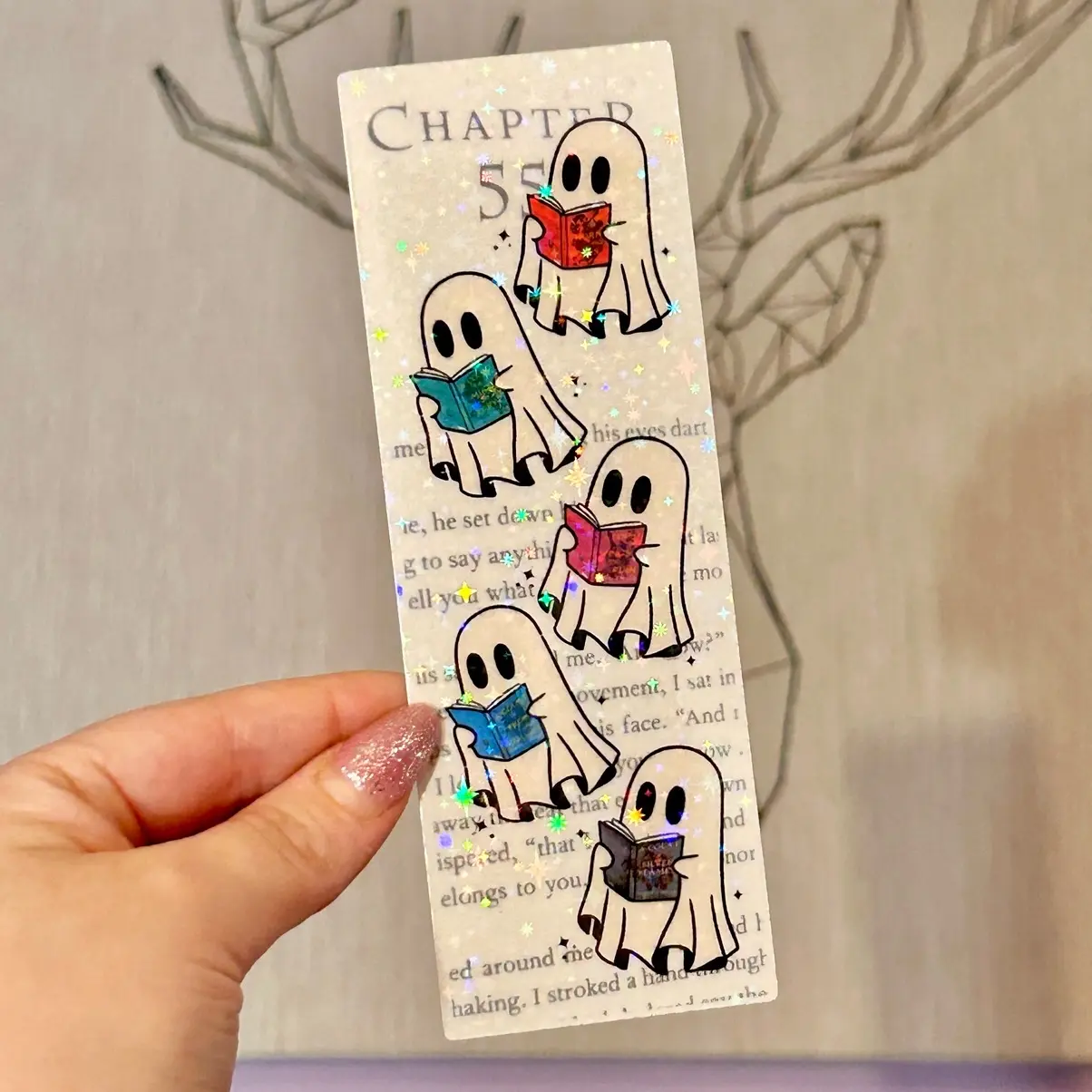 Ghosts Reading A Court of Thorns and Roses Series Bookmark