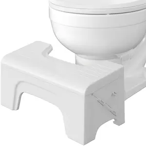 Squatty Potty - Fold N Stow Compact Foldable Toilet Stool - Doctor Recommended - Relieves Bloating - Feel Lighter and Have Better Poops