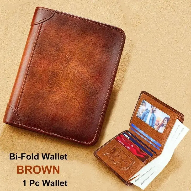 Brown Bifold Wallet